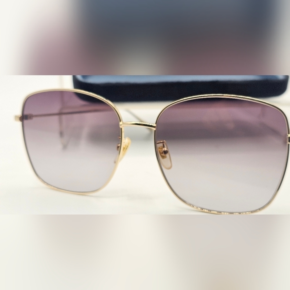 Gucci GG1030SK-003-60 Gold Sunglasses With earring accessories - Picture 14 of 16